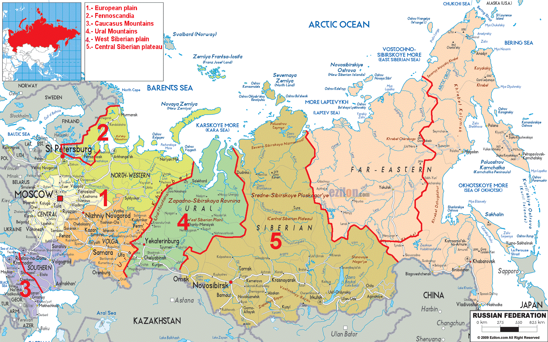plateau sibérien